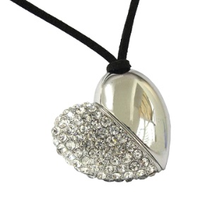 Heart Diamond USB Flash Disk