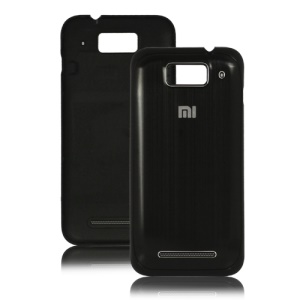 Brushed Housing Back Cover for XiaoMi M1 Miui M1 Mi-One Plus - Black