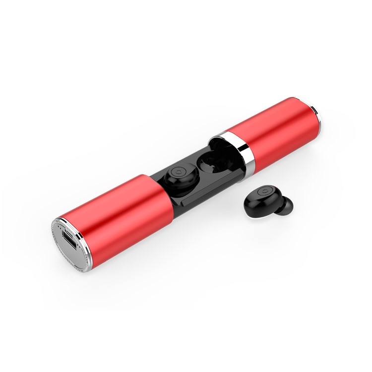 F9 TWS Mini Bluetooth 5.0 In-Ear Earphone with Charger Box Mic Function Wireless Headset - Red, iPhone XS 5.8 inch
F9 TWS Mini Bluetooth 5.0 In-Ear Earphone with Charger Box Mic Function Wireless Headset - Red, iPhone XS 5.8 inch