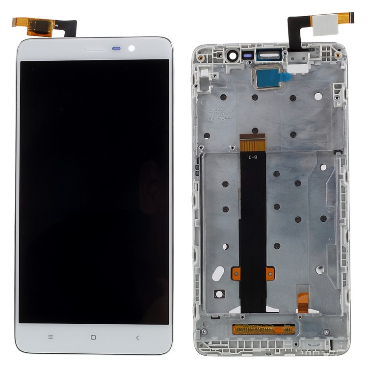 OEM Replacement LCD Screen and Digitizer Assembly with Frame for Xiaomi Redmi Note 3 - White, Redmi Note 3
OEM Replacement LCD Screen and Digitizer Assembly with Frame for Xiaomi Redmi Note 3 - White, Redmi Note 3