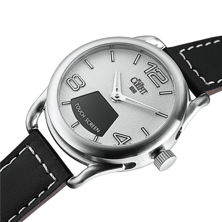 CAREFIT PLUS Z18 Traditional Quartz Movement + Fitness Smart Wrist Watch with Air Touch - White
CAREFIT PLUS Z18 Traditional Quartz Movement + Fitness Smart Wrist Watch with Air Touch - White