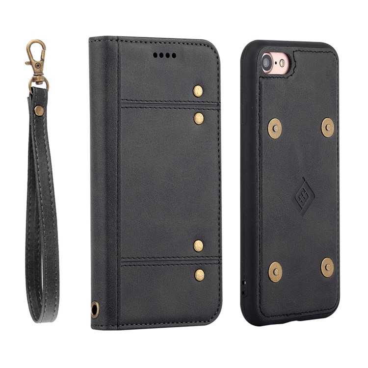 LC.IMEEKE Detachable 2-in-1 PU Leather Wallet Stand Mobile Phone Shell for iPhone 8/7 4.7 inch - Black
LC.IMEEKE Detachable 2-in-1 PU Leather Wallet Stand Mobile Phone Shell for iPhone 8/7 4.7 inch - Black