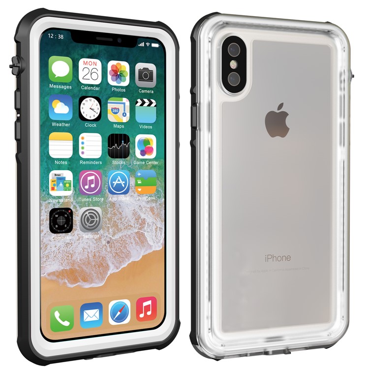 XIWXI K-Series IP68 Waterproof Snow-proof Dirt-proof Phone Casing for iPhone X 5.8 inch - White
XIWXI K-Series IP68 Waterproof Snow-proof Dirt-proof Phone Casing for iPhone X 5.8 inch - White