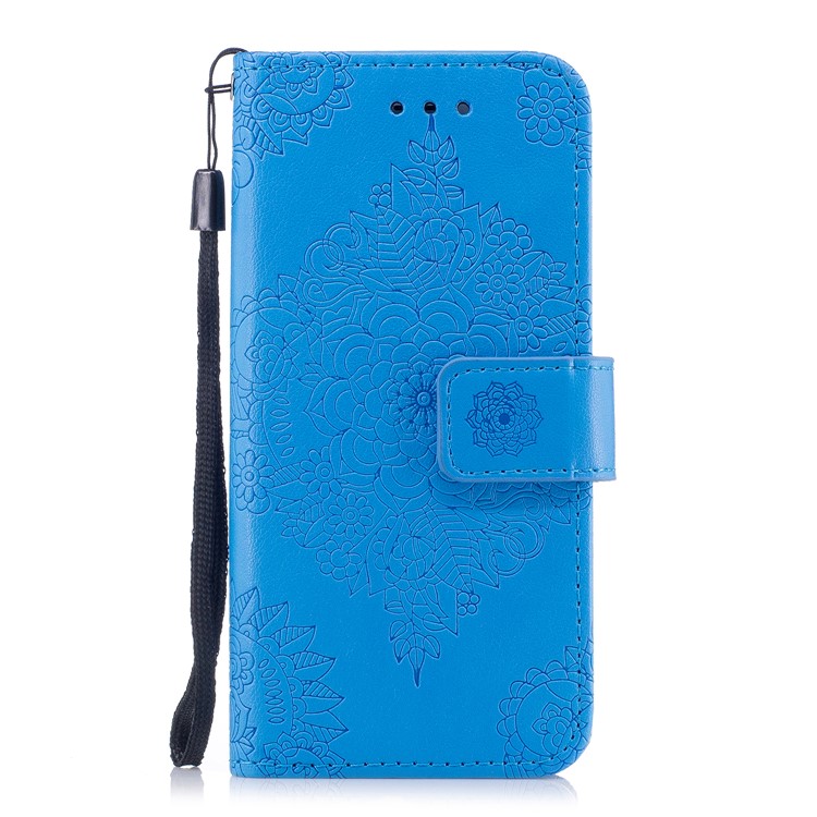 Imprint Flower Patten Leather Wallet Mobile Phone Cover for iPhone 8/7 4.7 inch - Blue, iPhone 8
Imprint Flower Patten Leather Wallet Mobile Phone Cover for iPhone 8/7 4.7 inch - Blue, iPhone 8