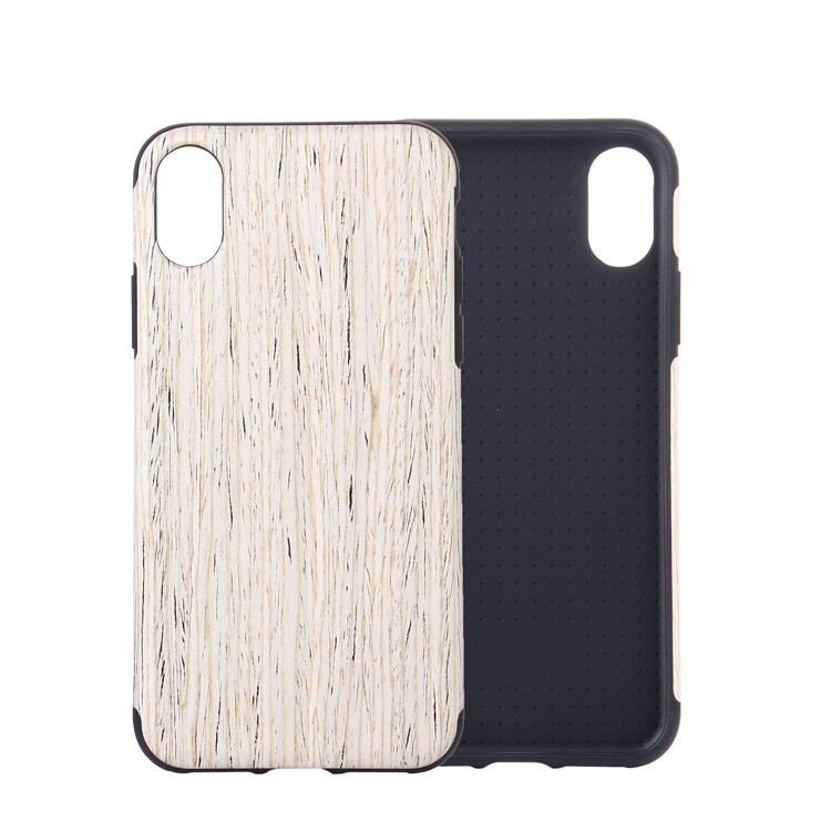 Wood Grain Leather Coated TPU Phone Cover for iPhone XR 6.1 inch - Beige, iPhone XR 6.1 inch
Wood Grain Leather Coated TPU Phone Cover for iPhone XR 6.1 inch - Beige, iPhone XR 6.1 inch