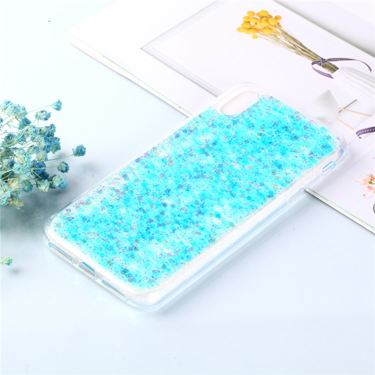 Цвет Изменяя Sequins Акриловая Крышка Сотового Телефона TPU Для Iphone 9 Плюс 6.5 Дюйма - Синий, iPhone XS Max 6.5 inch
Цвет Изменяя Sequins Акриловая Крышка Сотового Телефона TPU Для Iphone 9 Плюс 6.5 Дюйма - Синий, iPhone XS Max 6.5 inch