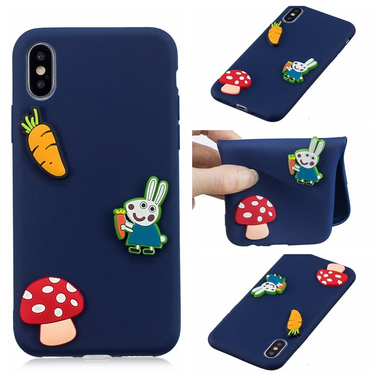 3D-мультфильм ТПУ Сотовый Телефон Для Iphone 9 6.1 Inch - Темно-синий Чехол Для Кроликов, iPhone XR 6.1 inch
3D-мультфильм ТПУ Сотовый Телефон Для Iphone 9 6.1 Inch - Темно-синий Чехол Для Кроликов, iPhone XR 6.1 inch
