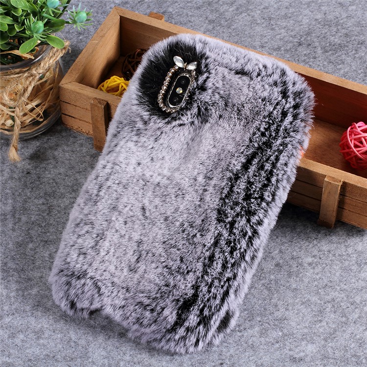 Мягкий Меховой Покрытый Rhinestone TPU Задний Чехол Для Iphone 9 Плюс 6,5 Дюйма - Черный
Мягкий Меховой Покрытый Rhinestone TPU Задний Чехол Для Iphone 9 Плюс 6,5 Дюйма - Черный