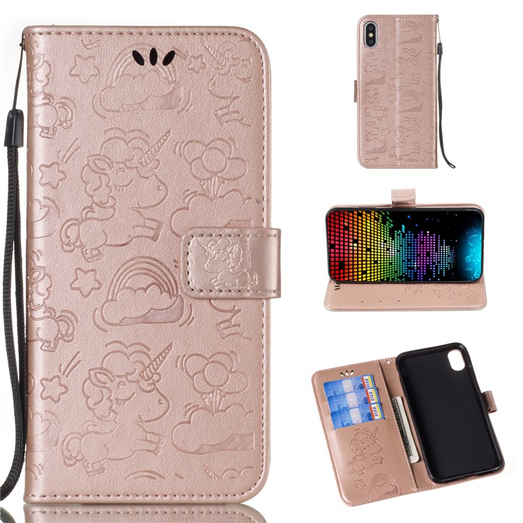 Отпечатанный Кожаный Чехол Для Кошелька С Односторонним Орнаментом Для Iphone XS 5.8 Inch - Розовое Золото, iPhone Xs
Отпечатанный Кожаный Чехол Для Кошелька С Односторонним Орнаментом Для Iphone XS 5.8 Inch - Розовое Золото, iPhone Xs