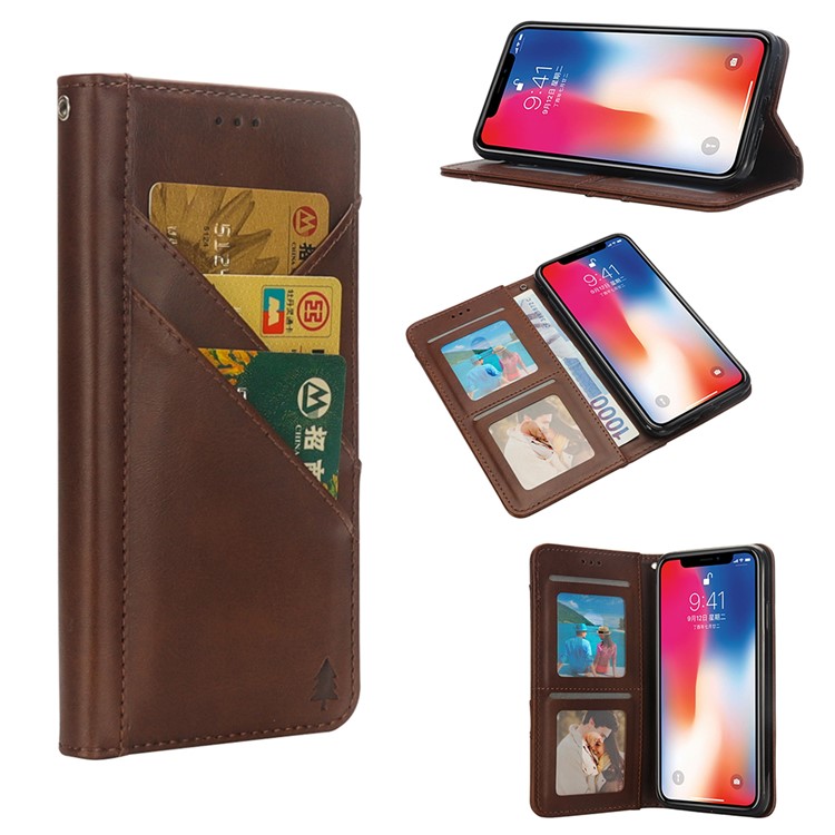 Флип Кошелек Подставка Кожаный Чехол Для Мобильного Телефона Для Iphone XS / X 5,8 Дюйма - Кофе, iPhone Xs
Флип Кошелек Подставка Кожаный Чехол Для Мобильного Телефона Для Iphone XS / X 5,8 Дюйма - Кофе, iPhone Xs