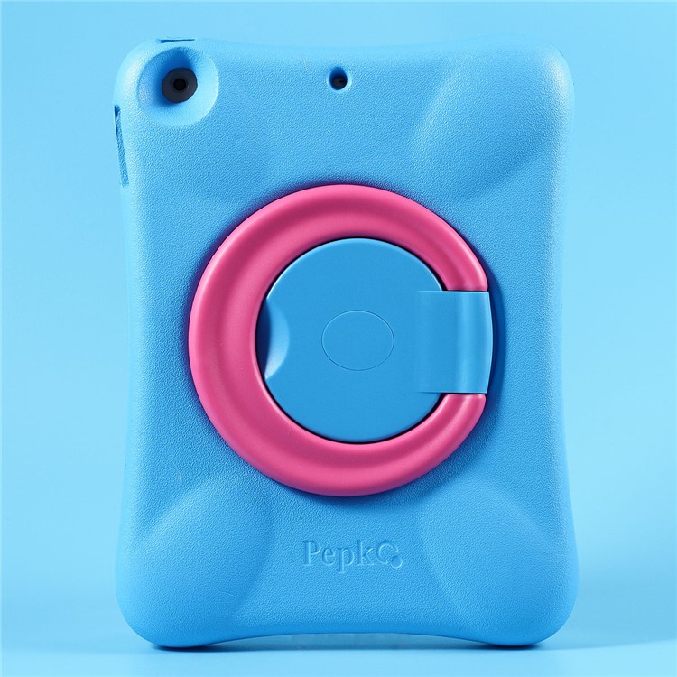 PEPKOO Cool EVA Shockproof Case Cover with 360 Degree Rotary Kickstand for iPad 9.7-inch (2018) / (2017) - Blue / Rose, iPad 9.7-inch (2018)
PEPKOO Cool EVA Shockproof Case Cover with 360 Degree Rotary Kickstand for iPad 9.7-inch (2018) / (2017) - Blue / Rose, iPad 9.7-inch (2018)