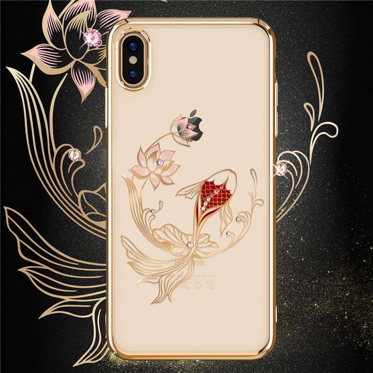 KINGXBAR - Авторизованный Чехол Для Мобильного Телефона С Кристаллами Swarovski Для IPhone 5,8-дюймовый - Золотой Криприн Карпод, iPhone X
KINGXBAR - Авторизованный Чехол Для Мобильного Телефона С Кристаллами Swarovski Для IPhone 5,8-дюймовый - Золотой Криприн Карпод, iPhone X