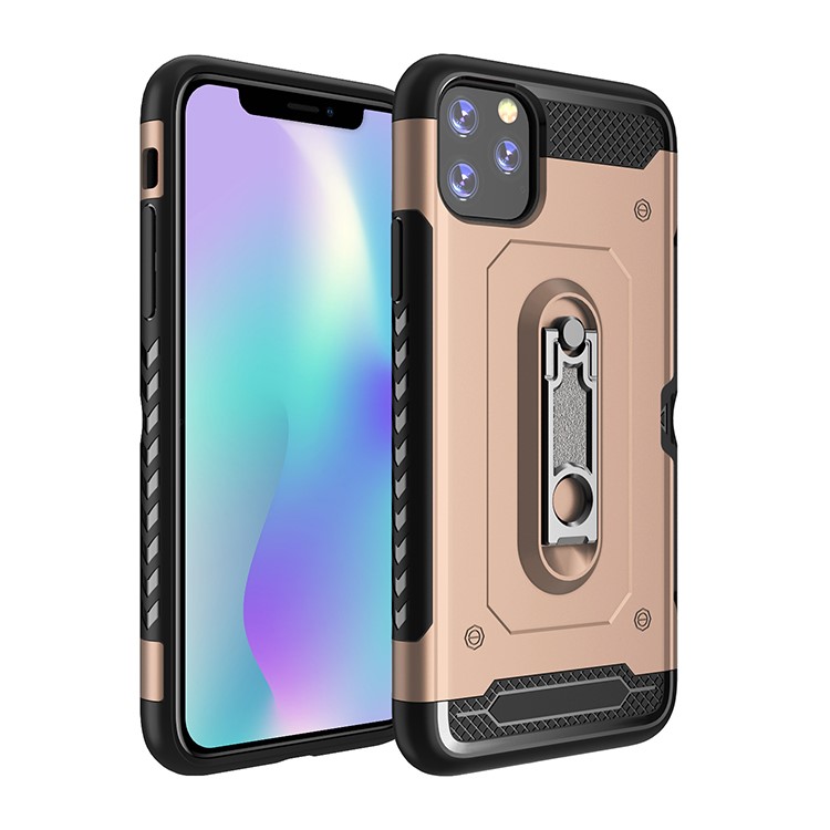 Armor Rugged PC + TPU Hybrid Cover with Kickstand for iPhone 11 Pro 5.8 inch (2019) - Gold, iPhone 11 Pro 5.8 inch
Armor Rugged PC + TPU Hybrid Cover with Kickstand for iPhone 11 Pro 5.8 inch (2019) - Gold, iPhone 11 Pro 5.8 inch