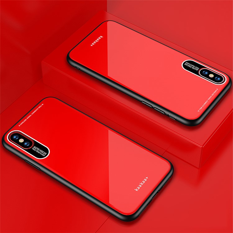 Laica Series TPU Edge PC Acrylic Back Stylish Phone Cover Case for iPhone XS/X 5.8 inch - Red, iPhone XS 5.8 inch
Laica Series TPU Edge PC Acrylic Back Stylish Phone Cover Case for iPhone XS/X 5.8 inch - Red, iPhone XS 5.8 inch
