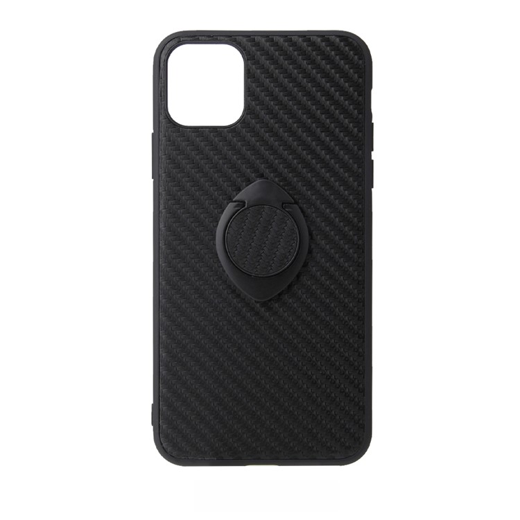 PU Leather+TPU Phone Casing with Kickstand for iPhone 11 Pro Max 6.5 inch (2019) - Black Carbon Fiber Texture, iPhone 11 Pro Max 6.5 inch
PU Leather+TPU Phone Casing with Kickstand for iPhone 11 Pro Max 6.5 inch (2019) - Black Carbon Fiber Texture, iPhone 11 Pro Max 6.5 inch
