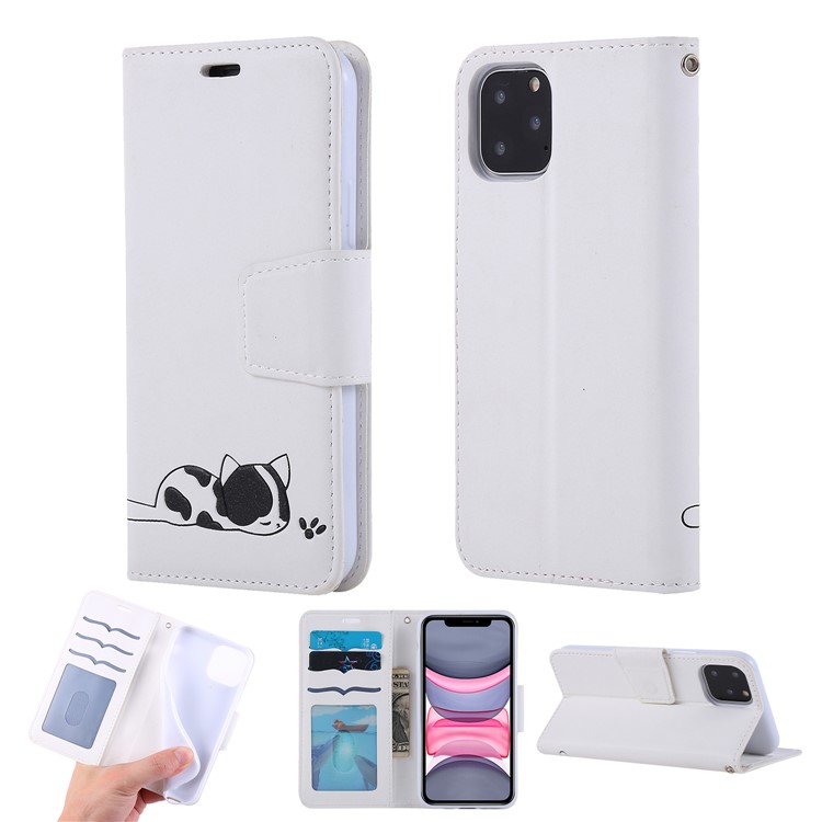 Imprint Cat and Flower Pattern Leather Wallet Stand Case for iPhone 11 Pro 5.8 inch - White, iPhone 11 Pro 5.8 inch
Imprint Cat and Flower Pattern Leather Wallet Stand Case for iPhone 11 Pro 5.8 inch - White, iPhone 11 Pro 5.8 inch