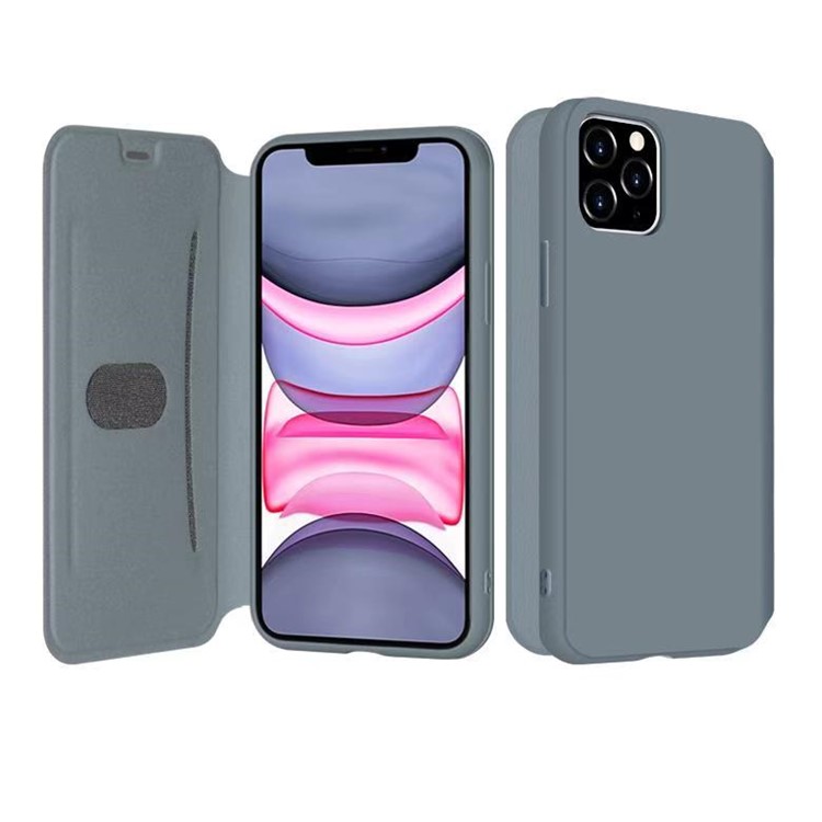 Кожа Как Жидкий Латекс Флип Телефон Случае Для Iphone 11 Pro Макс 6,5 Дюйма - Серый, iPhone 11 Pro Max 6.5 inch
Кожа Как Жидкий Латекс Флип Телефон Случае Для Iphone 11 Pro Макс 6,5 Дюйма - Серый, iPhone 11 Pro Max 6.5 inch