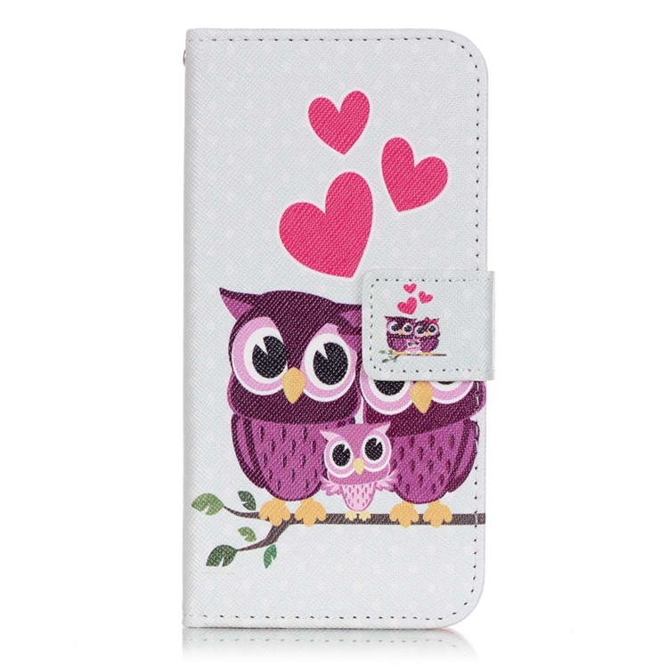 Patterned PU Leather Phone Case for iPhone 8 / 7 4.7 inch - Sweet Owl Family, iPhone 8 4.7 inch
Patterned PU Leather Phone Case for iPhone 8 / 7 4.7 inch - Sweet Owl Family, iPhone 8 4.7 inch