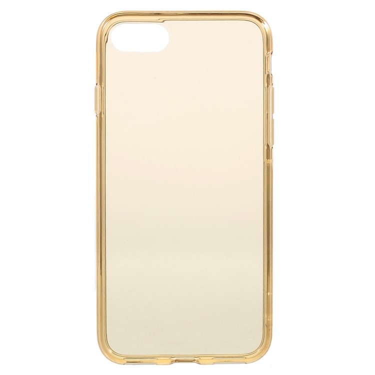 For iPhone 8 / 7 4.7 inch Glossy TPU Soft Skin Cover - Gold