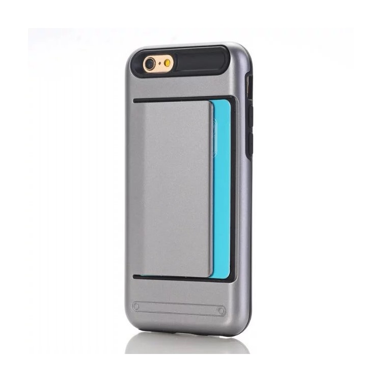 Пластик + ТПУ задняя крышка слота для карт памяти для iPhone 8/7 4.7 дюйма - Серый, iPhone 8 4.7 inch
Пластик + ТПУ задняя крышка слота для карт памяти для iPhone 8/7 4.7 дюйма - Серый, iPhone 8 4.7 inch