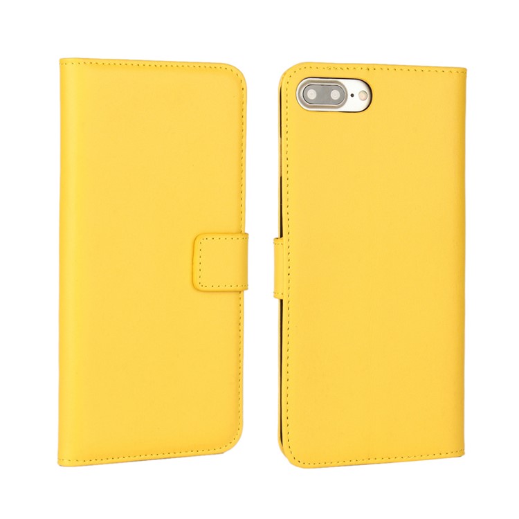 Split Leather Wallet Stand Card Holder Case for iPhone 7 Plus 5.5 inch - Yellow, iPhone 7 Plus 5.5 inch
Split Leather Wallet Stand Card Holder Case for iPhone 7 Plus 5.5 inch - Yellow, iPhone 7 Plus 5.5 inch