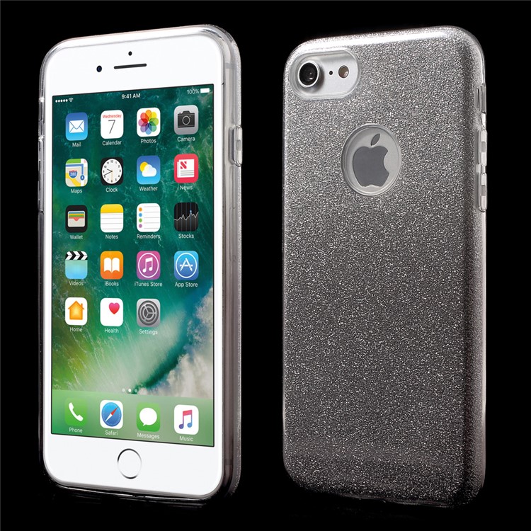 XINCUCO for iPhone 8/7 TPU + PC Back Case with Gradient Color Glittery Powder Paper - Grey, iPhone 8 4.7 inch
XINCUCO for iPhone 8/7 TPU + PC Back Case with Gradient Color Glittery Powder Paper - Grey, iPhone 8 4.7 inch