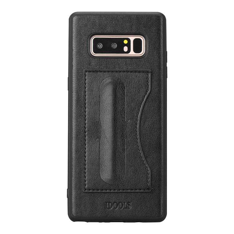 IDOOLS Card Slot Leather Coated TPU Kickstand Case for Samsung Galaxy Note 8 SM-N950 - Black
IDOOLS Card Slot Leather Coated TPU Kickstand Case for Samsung Galaxy Note 8 SM-N950 - Black