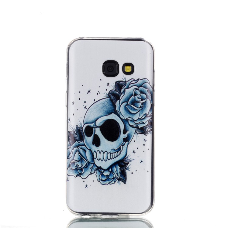 Ultra Thin Patterned Soft TPU Protective Mobile Phone Shell for Samsung Galaxy A3 (2017) - Rose Skull
Ultra Thin Patterned Soft TPU Protective Mobile Phone Shell for Samsung Galaxy A3 (2017) - Rose Skull