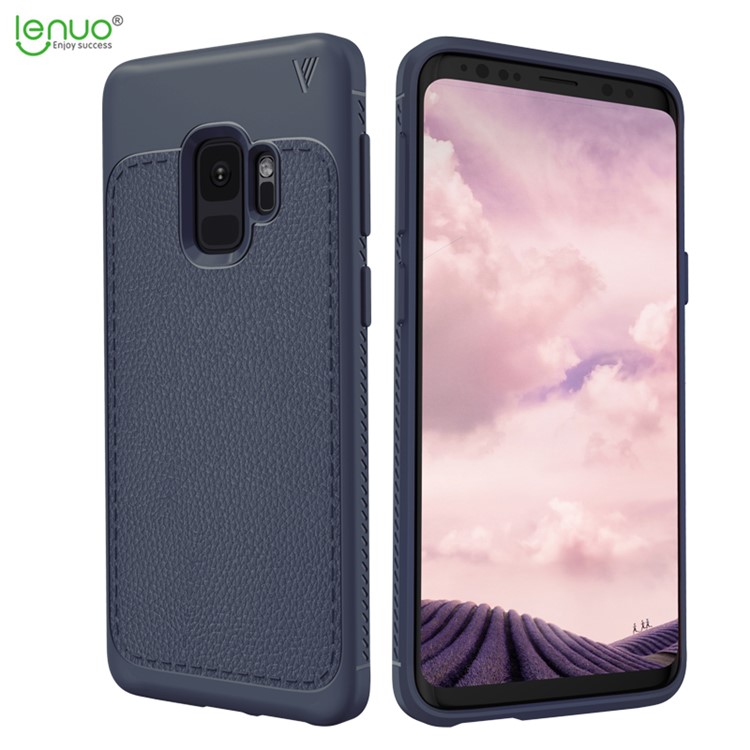 LENUO Джентльмены Серия Litchi Кожа TPU Задняя Крышка Чехол Для Samsung Galaxy S9 - Темно-синий, Galaxy S9
LENUO Джентльмены Серия Litchi Кожа TPU Задняя Крышка Чехол Для Samsung Galaxy S9 - Темно-синий, Galaxy S9