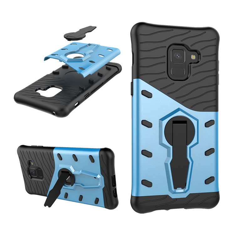 Armor PC + TPU Hybrid Protection Case with Kickstand for Samsung Galaxy A8 (2018) - Blue, Galaxy A8 (2018)
Armor PC + TPU Hybrid Protection Case with Kickstand for Samsung Galaxy A8 (2018) - Blue, Galaxy A8 (2018)
