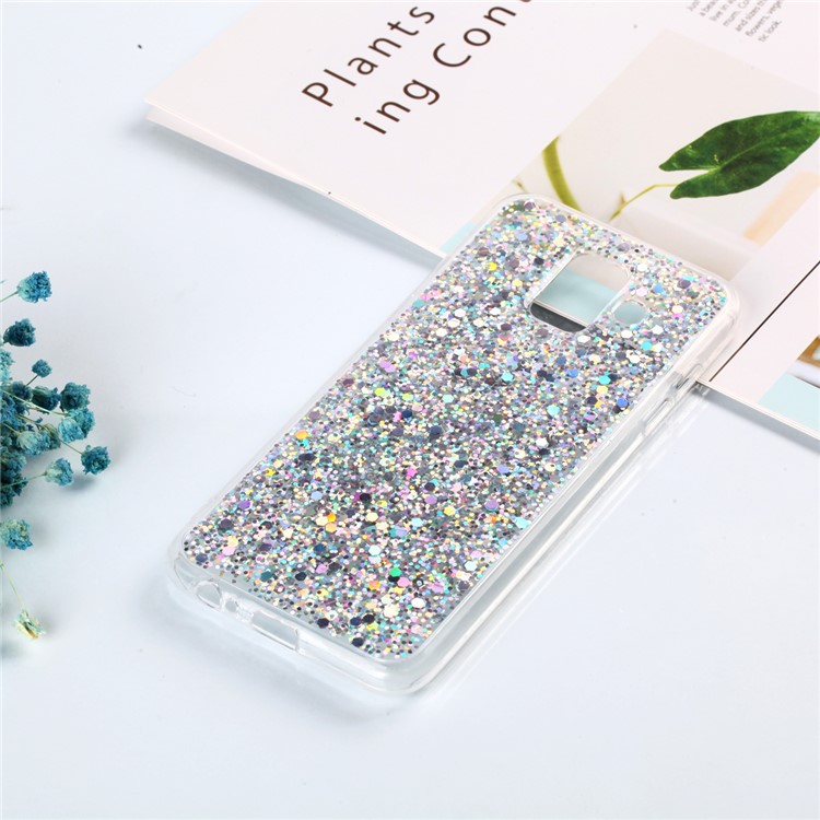 Цвет Изменяя Sequins Акриловый Случай Телефона TPU Для Галактики Samsung A6 (2018) - Серебряный, Galaxy A6 (2018)
Цвет Изменяя Sequins Акриловый Случай Телефона TPU Для Галактики Samsung A6 (2018) - Серебряный, Galaxy A6 (2018)