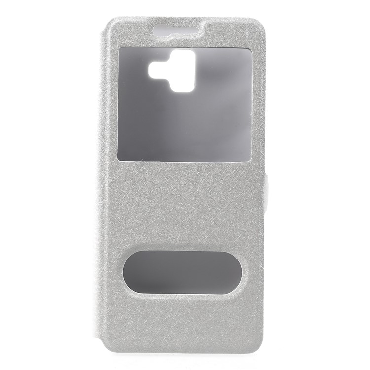 Silk Texture Dual View Window Leather Stand Cover for Samsung Galaxy J6+ - White, Galaxy J6+
Silk Texture Dual View Window Leather Stand Cover for Samsung Galaxy J6+ - White, Galaxy J6+
