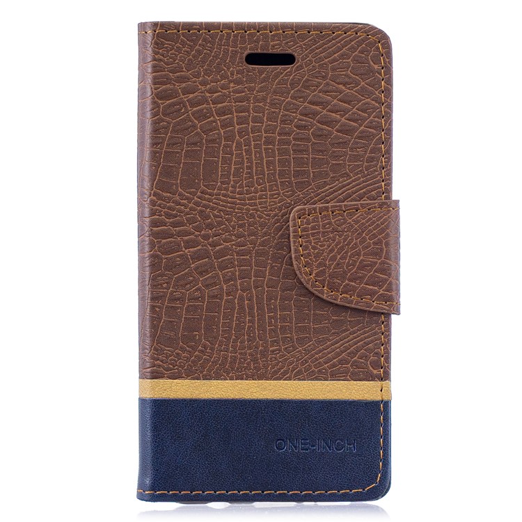 For Samsung Galaxy S10 Crocodile Texture Splicing PU Leather Magnetic Cover Case - Coffee, Galaxy S10
For Samsung Galaxy S10 Crocodile Texture Splicing PU Leather Magnetic Cover Case - Coffee, Galaxy S10