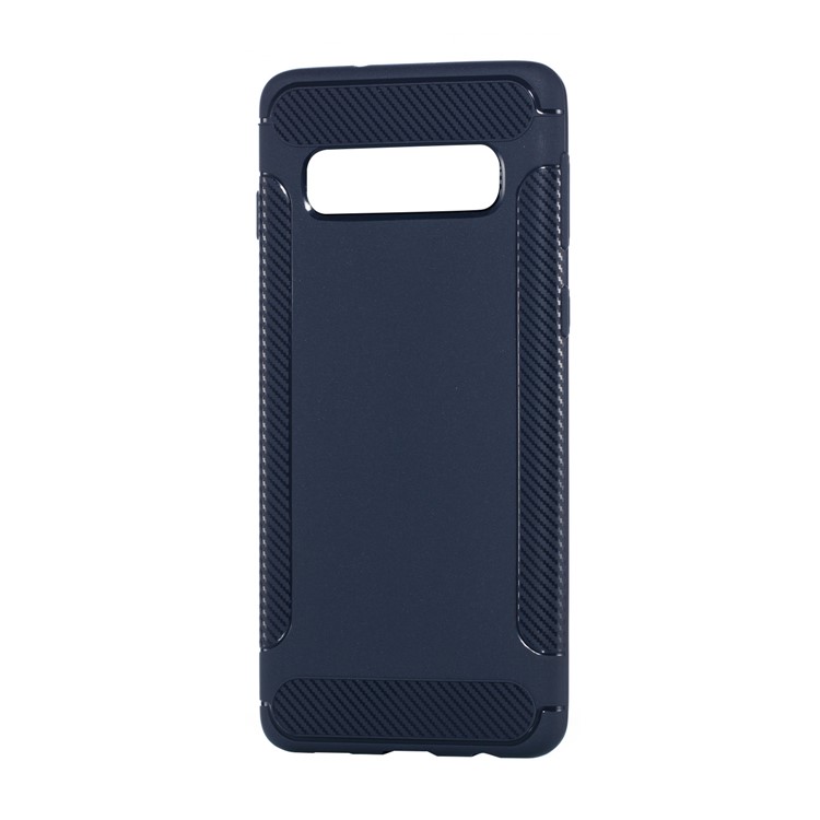 For Samsung Galaxy S10 Carbon Fiber Texture Matte TPU Protector Cover - Dark Blue, Galaxy S10
For Samsung Galaxy S10 Carbon Fiber Texture Matte TPU Protector Cover - Dark Blue, Galaxy S10