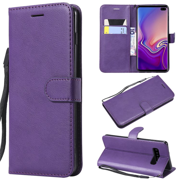 Кожаный Чехол С Подставкой Для Карт Для Samsung Galaxy S10 Plus - Пурпурный, Galaxy S10 Plus
Кожаный Чехол С Подставкой Для Карт Для Samsung Galaxy S10 Plus - Пурпурный, Galaxy S10 Plus