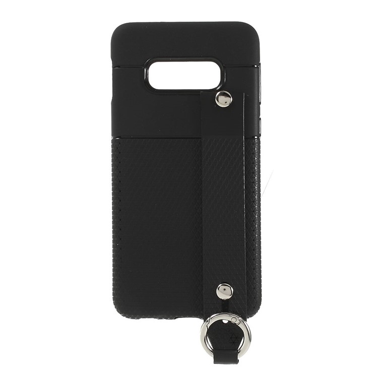 Triangle Pattern TPU Casing with Hand Strap for Samsung Galaxy S10e - Black, Galaxy S10e
Triangle Pattern TPU Casing with Hand Strap for Samsung Galaxy S10e - Black, Galaxy S10e