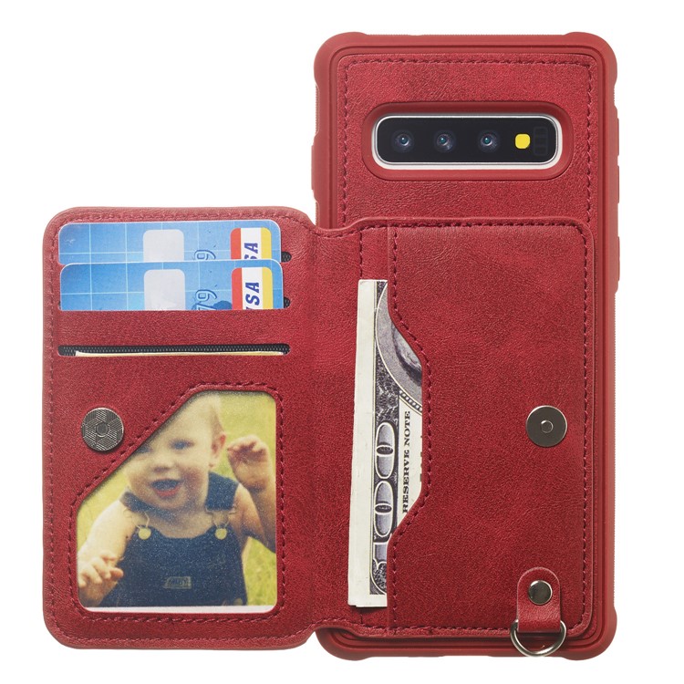 For Samsung Galaxy S10 Imprinted Sunflower PU Leather Coated TPU Wallet Phone Cover - Red, Galaxy S10
For Samsung Galaxy S10 Imprinted Sunflower PU Leather Coated TPU Wallet Phone Cover - Red, Galaxy S10