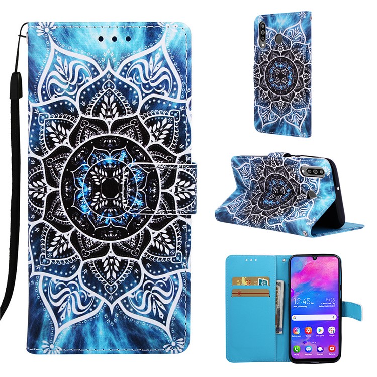 Pattern Printing Wallet Stand Leather Cover for Samsung Galaxy M30/A40s - Mandala Flower, Galaxy M30
Pattern Printing Wallet Stand Leather Cover for Samsung Galaxy M30/A40s - Mandala Flower, Galaxy M30
