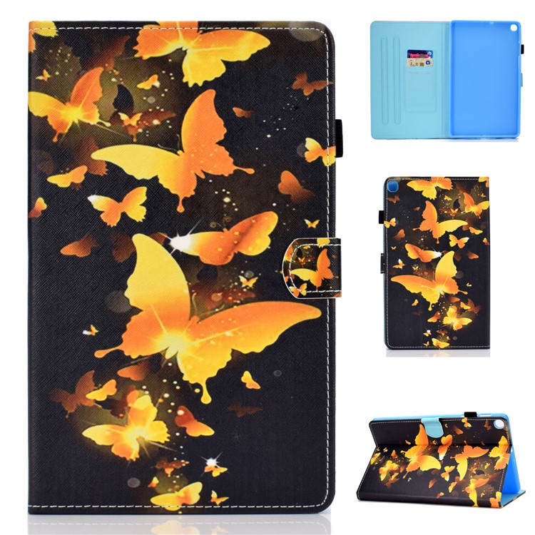 Pattern Printing Leather Tablet Cover with Card Slots for Samsung Galaxy Tab S5e SM-T720 - Flying Butterfly, Galaxy Tab S5e SM-T720
Pattern Printing Leather Tablet Cover with Card Slots for Samsung Galaxy Tab S5e SM-T720 - Flying Butterfly, Galaxy Tab S5e SM-T720