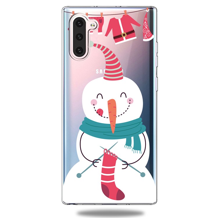 Pattern Printing TPU Phone Case for Samsung Galaxy Note 10/Galaxy Note 10 5G - Snowman and Clothes, Galaxy Note 10 5G
Pattern Printing TPU Phone Case for Samsung Galaxy Note 10/Galaxy Note 10 5G - Snowman and Clothes, Galaxy Note 10 5G