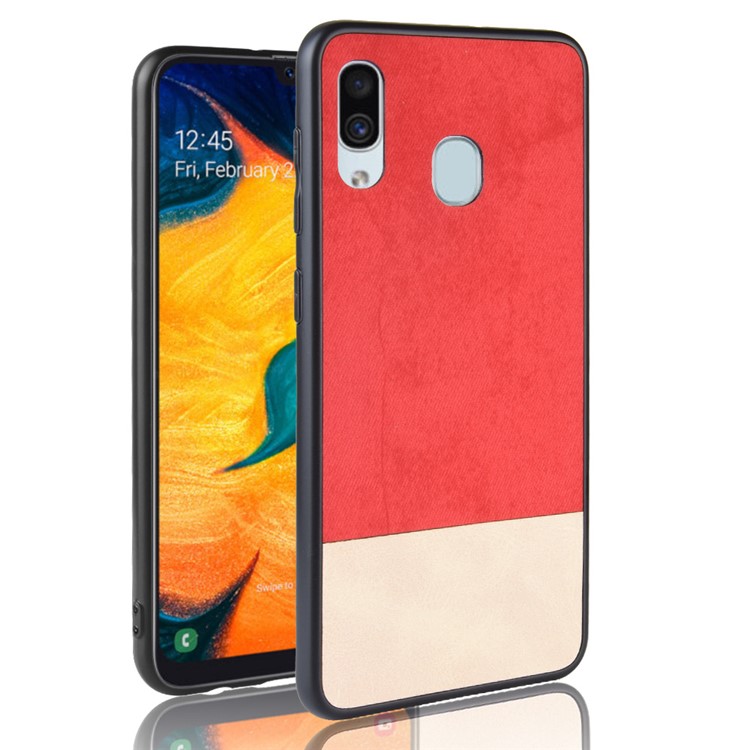 Для Samsung Galaxy A20 / M10s / A30 Двухцветного Сплайсинг PU Кожа PC С Покрытием + TPU Защитная Оболочка - Красный, Galaxy A20
Для Samsung Galaxy A20 / M10s / A30 Двухцветного Сплайсинг PU Кожа PC С Покрытием + TPU Защитная Оболочка - Красный, Galaxy A20