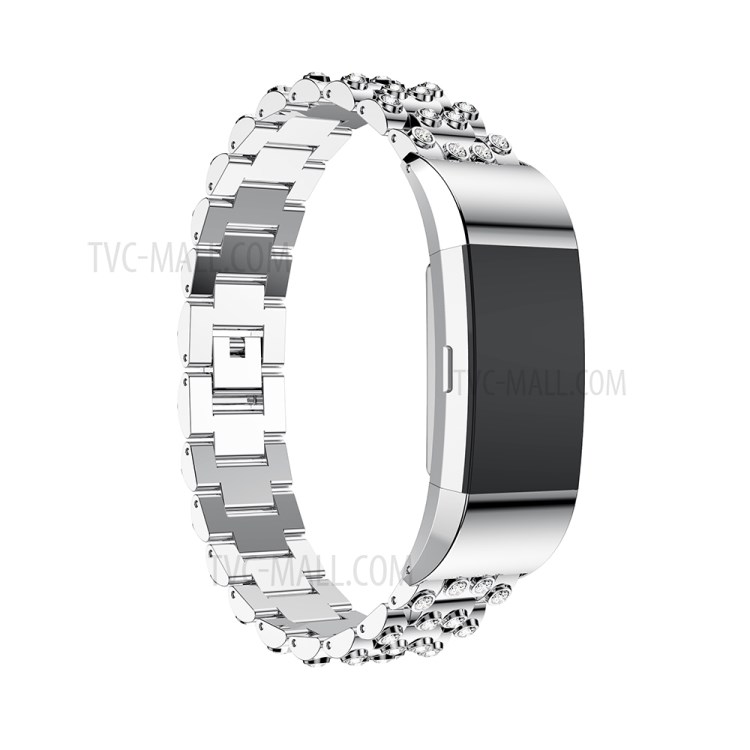 Luxury Diamond Shapes Alloy Wrist Watch Band for Fitbit Charge 2 - Silver Color + Red, Fitbit Charge 2
Luxury Diamond Shapes Alloy Wrist Watch Band for Fitbit Charge 2 - Silver Color + Red, Fitbit Charge 2