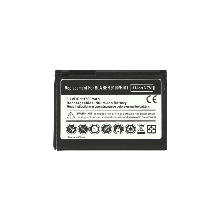 BlackBerry Battery for BlackBerry Pearl 3G 9100 9105 Style 9670 1500mAh F-M1