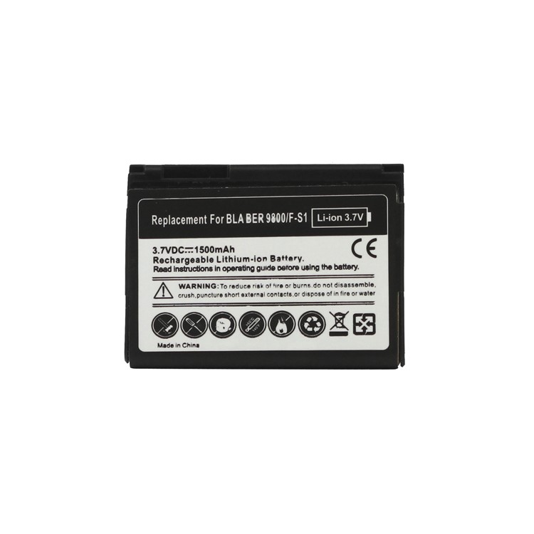BlackBerry Torch 9800 9810 Battery Replacement 1500mAh F-S1
