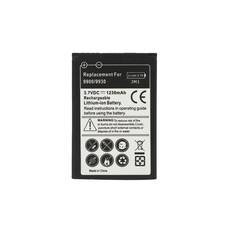 BlackBerry Battery for BlackBerry Bold 9900 9930 Torch 9850 9860 1230mAh J-M1