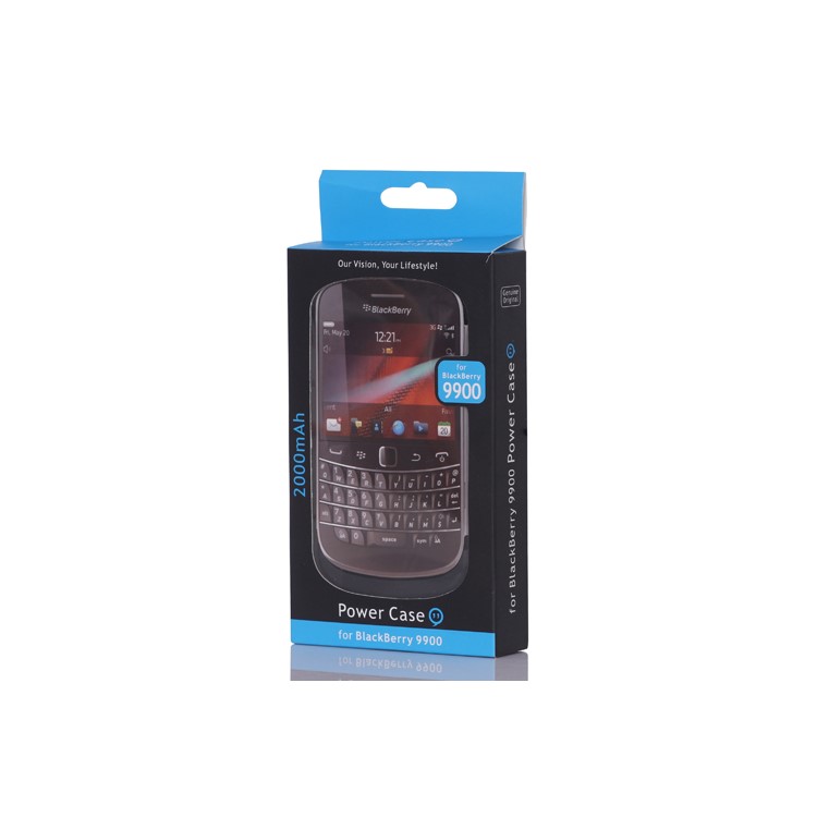 2000mAh External Battery Case Charger for BlackBerry Bold 9900