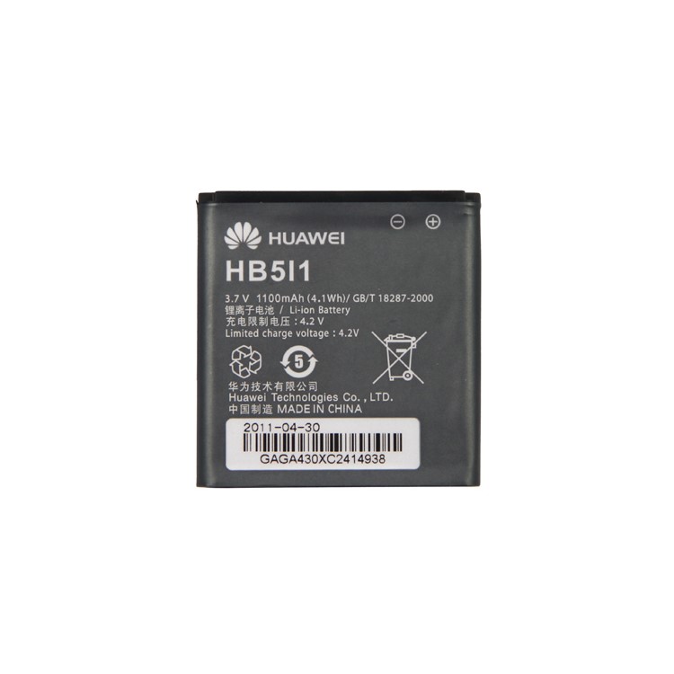 Rechargeable HB5I1 Li-ion Battery Replacement for HuaWei C6110/C8300/C6200/G6150