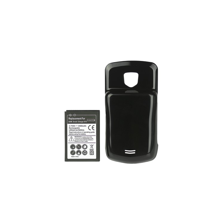 Samsung Droid Charge Extended Battery Replacement with Special Battery Cover 3500mAh