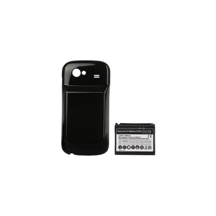 3800mAh Extended Battery Replacement with Battery Cover for Samsung Google Nexus S i9020