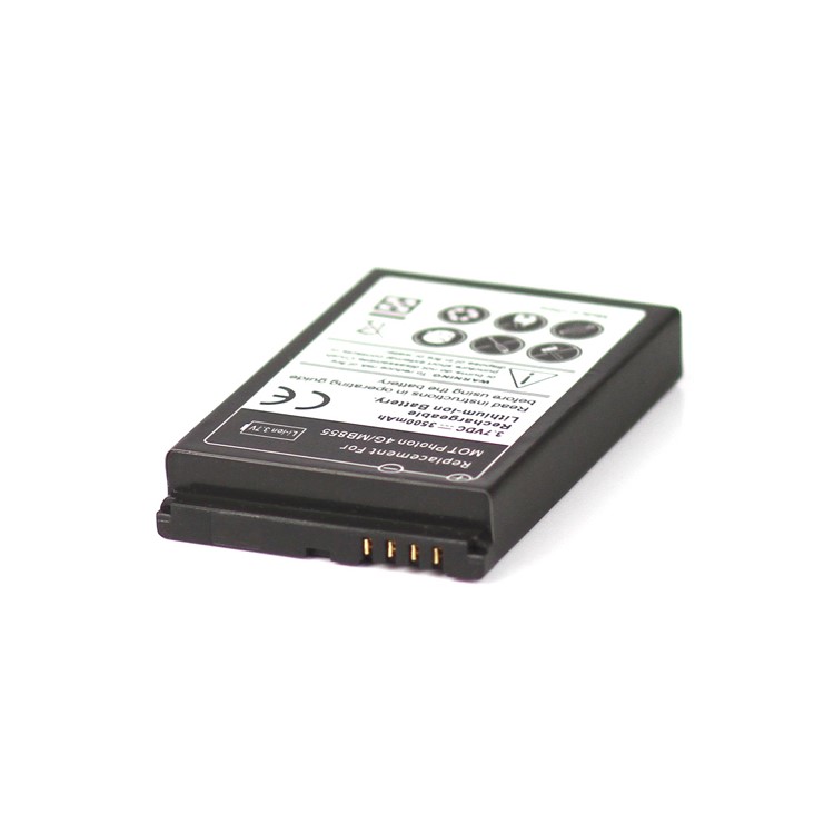 Motorola Photon 4G MB855 Extended Battery with Modified Battery Cover 3500mAh